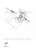 ROUE AVANT pour Yamaha AEROX 2002