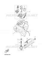 RESERVOIR A ESSENCE pour Yamaha NITRO JAGUAR 2001
