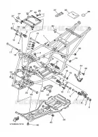 CADRE pour Yamaha KODIAK 4WD 2004