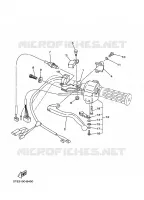 COMMODO / LEVIER pour Yamaha KODIAK 4WD 2004