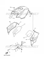 COUVERCLE LATERAL pour Yamaha KODIAK 4WD 2004