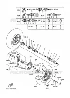 ROUE AVANT pour Yamaha KODIAK 4WD 2004