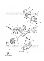 BRAS ARRIERE pour Yamaha GRIZZLY 2008