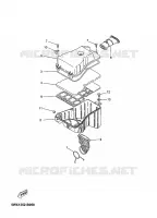 ADMISSION pour Yamaha TZR50 2005
