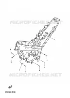CADRE pour Yamaha TZR50 2005