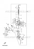 CARBURATEUR pour Yamaha TZR50 2005