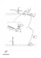 MAITRE CYLINDRE DE FREIN AVANT pour Yamaha TZR50 2005