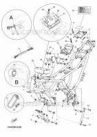 CADRE pour Yamaha MT03 2011