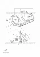 COMPTEUR  pour Yamaha MT03 2011