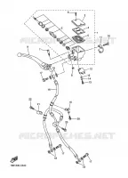 MAITRE CYLINDRE DE FREIN AVANT pour Yamaha MT03 2011