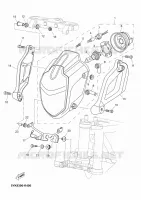 PHARE  pour Yamaha MT03 2011