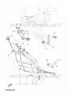 RESERVOIR D'HUILE pour Yamaha MT03 2011