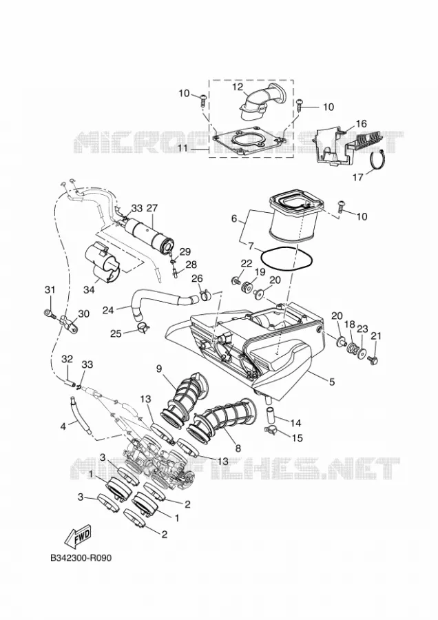 ADMISSION Yamaha MOTO 690 2017 XSR  MTM690-U