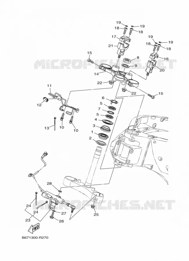 DIRECTION Yamaha MOTO 1000 2016 MT  MTN1000
