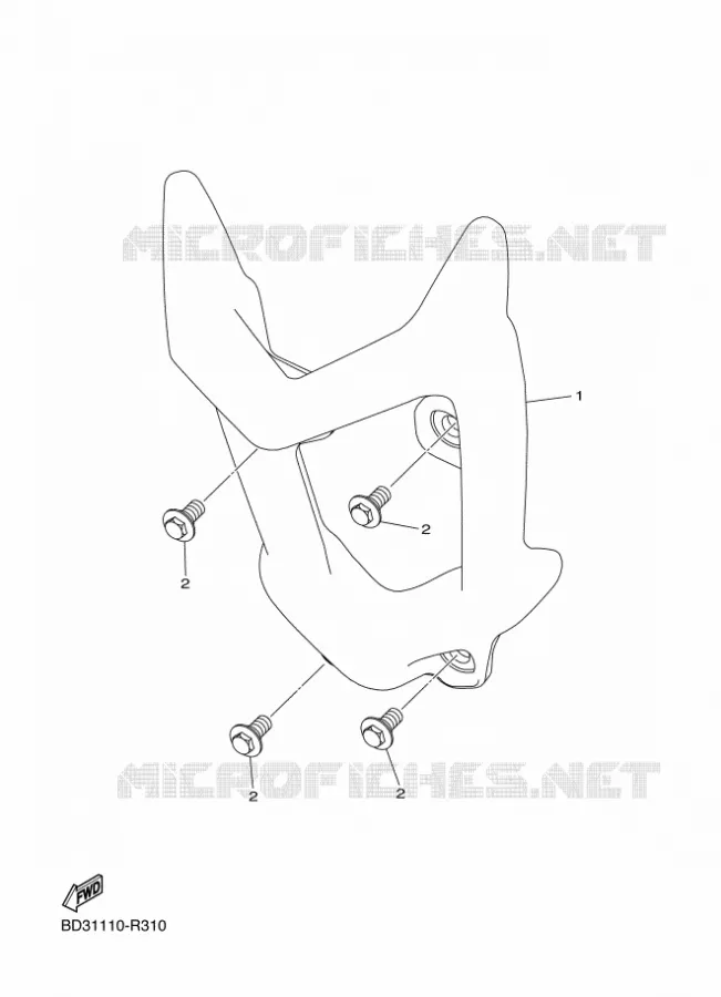 PARE CHOCS Yamaha QUAD 90 2017 RAPTOR  YFM90R