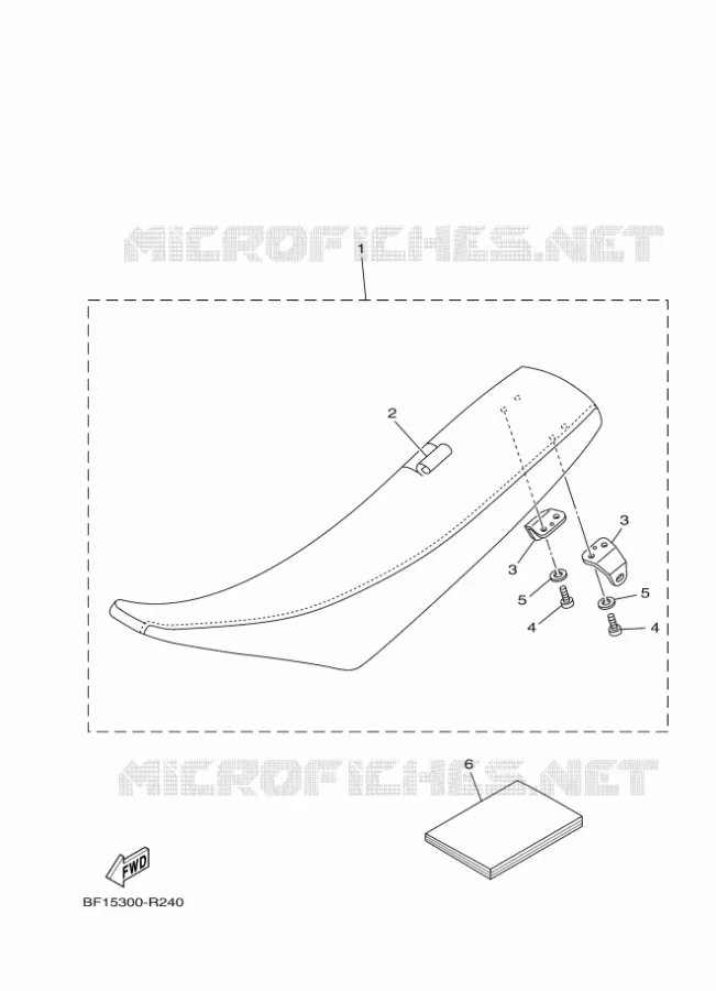 SELLE Yamaha MOTO 250 2016 YZ  YZ250X