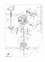 CARBURATEUR pour Yamaha AG 2017