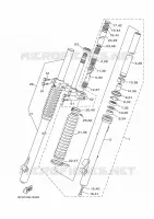 FOURCHE pour Yamaha AG 2017