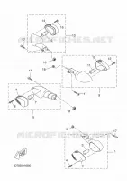CLIGNOTANT pour Yamaha MT ABS 2016
