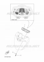 COMPTEUR  pour Yamaha MT ABS 2016