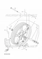 ROUE AVANT pour Yamaha MT ABS 2016