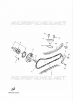 ARBRE A CAMES / CHAINE DE DISTRIBUTION pour Yamaha TRICITY ABS 2017
