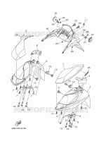 GARDE BOUE pour Yamaha TRICITY ABS 2017