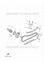 ARBRE A CAMES / CHAINE DE DISTRIBUTION pour Yamaha TRICITY ABS 2017