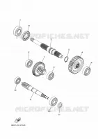 TRANSMISSION pour Yamaha TRICITY ABS 2017