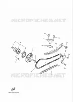 ARBRE A CAMES / CHAINE DE DISTRIBUTION pour Yamaha TRICITY ABS 2017