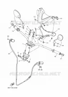 GUIDON ET CABLES pour Yamaha MBK TRYPTIK 2017