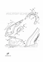 COUVERCLE LATERAL pour Yamaha BWS 2010