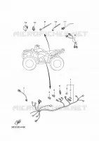 PARTIE ELECTRIQUE 2 pour Yamaha GRIZZLY 4WD 2010