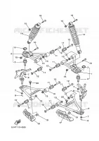 SUSPENSION / ROUE AVANT pour Yamaha GRIZZLY 4WD 2010