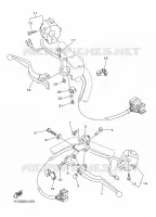 COMMODO / LEVIER pour Yamaha XVS 2016