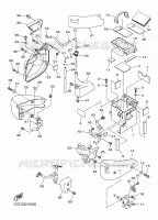 COUVERCLE LATERAL pour Yamaha XVS 2016