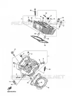CULASSE pour Yamaha XVS 2016