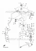 RESERVOIR A ESSENCE pour Yamaha XVS 2016