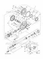 CARDAN / COUPLE CONIQUE pour Yamaha SUPER TENERE 2015