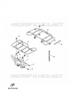 PARE CHOCS pour Yamaha GRIZZLY 2008