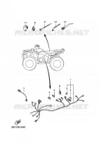PARTIE ELECTRIQUE 2 pour Yamaha GRIZZLY 2008