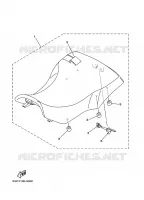 SELLE pour Yamaha GRIZZLY 2008