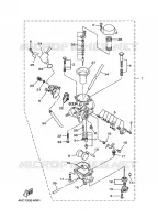 CARBURATEUR pour Yamaha SKYLINER 1997