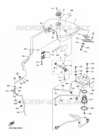 RESERVOIR A ESSENCE pour Yamaha XVS 2016