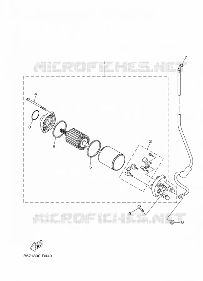 DEMARREUR Yamaha MOTO 1000 2016 MT  MTN1000