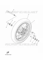 ROUE AVANT pour Yamaha MT 2016