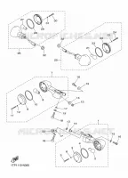 CLIGNOTANT pour Yamaha XVS950CU 2016