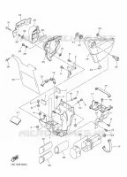 COUVERCLE LATERAL pour Yamaha XVS950CU 2016