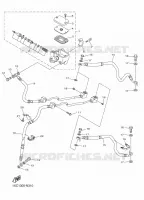 MAITRE CYLINDRE DE FREIN AVANT pour Yamaha XVS950CU 2016