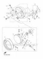 PHARE  pour Yamaha XVS950CU 2016